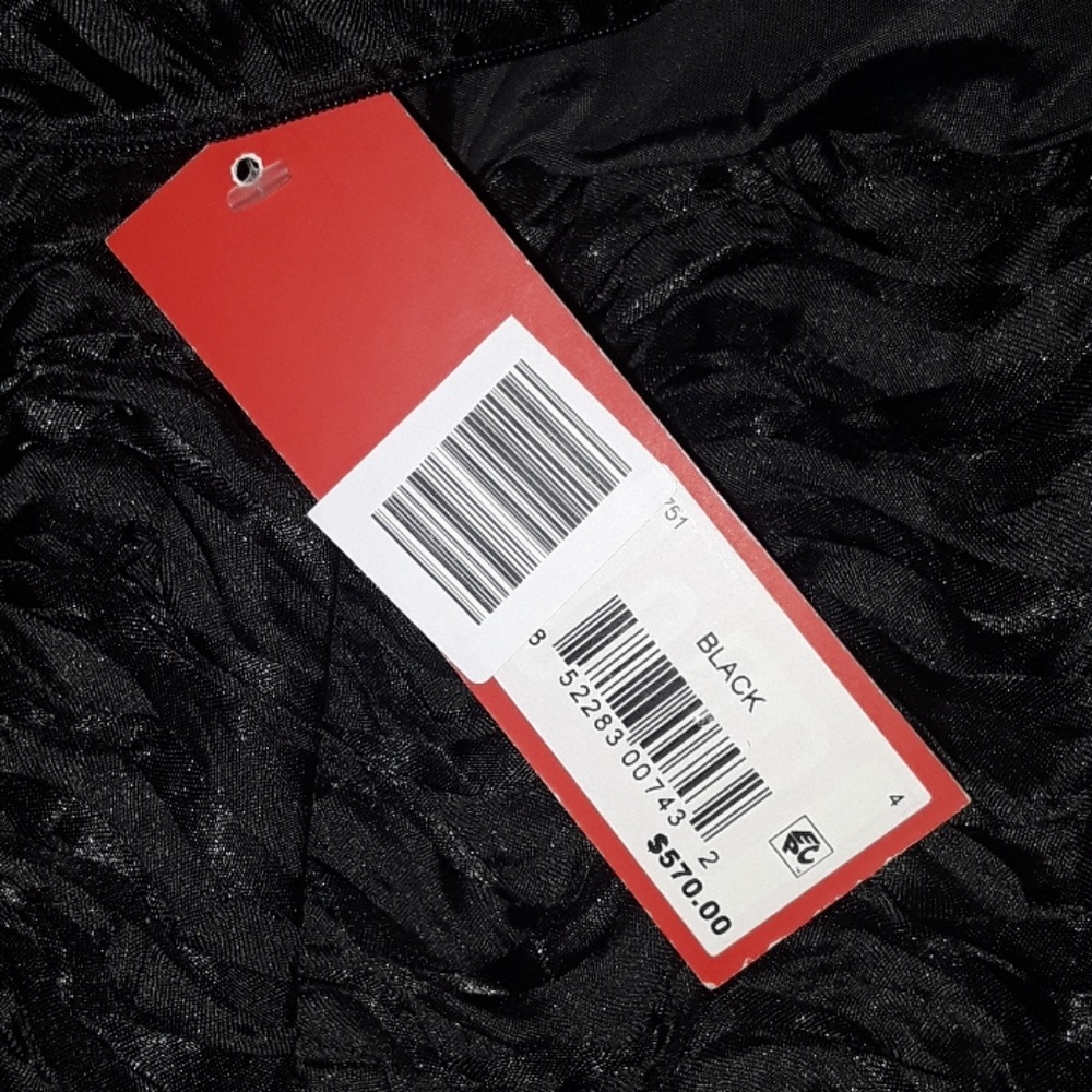NWT, B Michael America Red Collection Textured Gown - Picture 12 of 16